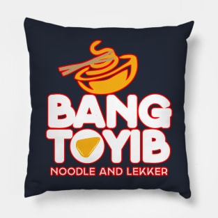 noodle and lekker bang toyib Pillow