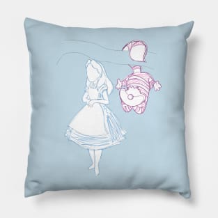 Version Minimalista "Alicia en el pais de las Maravillas" Pillow