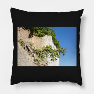 Chalk coast, chalk cliffs, Ruegen Island, Mecklenburg-Western Pomerania, Germany Pillow