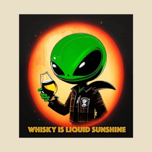 Whisky Alien T-Shirt