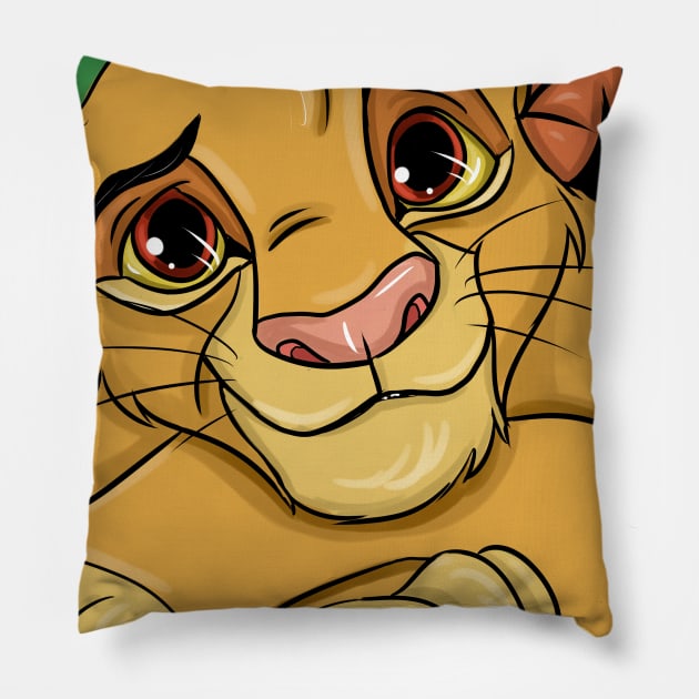 Disney Lion King Zippered Throw Pillow COVER 18 x 18