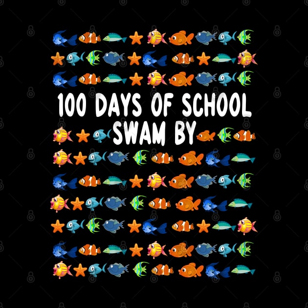 Fish 100 Days Of School Swam By School Of Fish by HomerNewbergereq