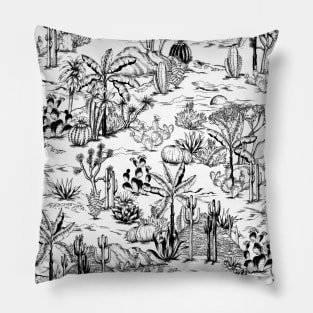 desert landscape Pillow