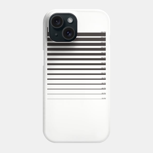 The Line Phone Case by ganola