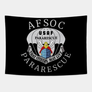 Pararescue Shirt US Air Force AFSOC Shirt USAF Tapestry