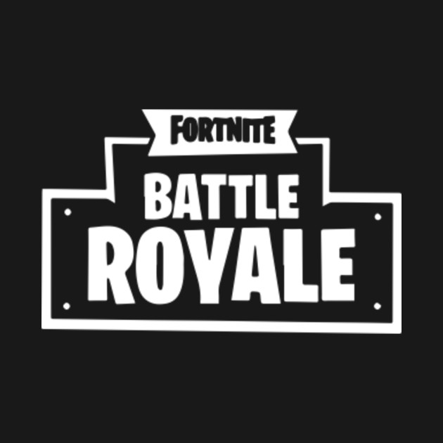 Fortnite Battle Royale Logo Black And White - Fortnite Season Wallpaper
