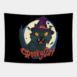 Spooky Cat Tapestry