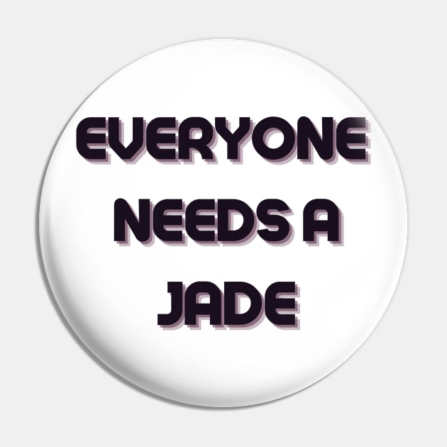 Jade Name Design Everyone Needs A Jade Pin by Alihassan-Art