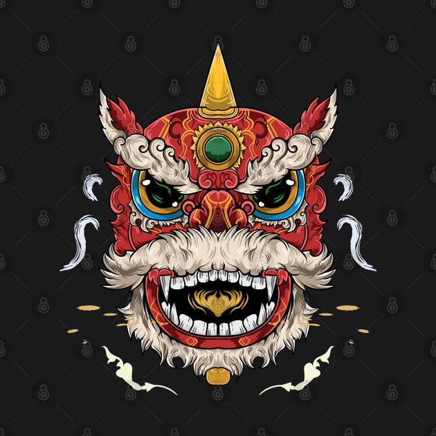 Chinese Barongsai Lion Dance by eijainspire