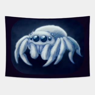 Snowball Jumping Spider Tapestry