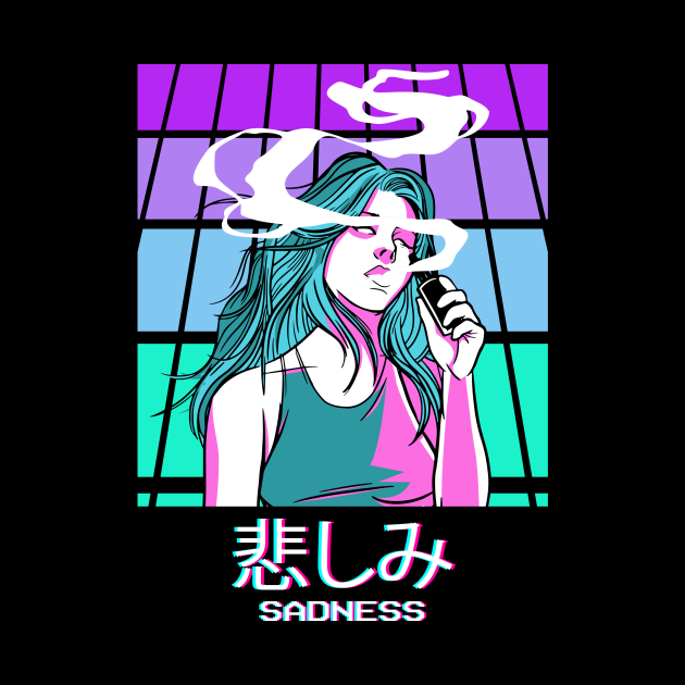 Anime Girl Vaporwave Japanese Aesthetic Waifu Weeb Vaporwave Anime The Best Porn Website