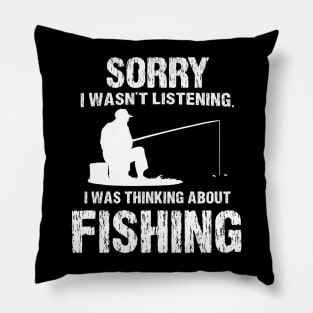 Funny Fishing Bass & Trout Fishing Fisherman Men Women Pillow