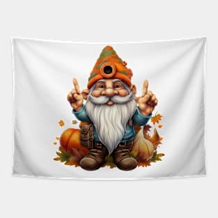 Fall Gnome #3 Tapestry