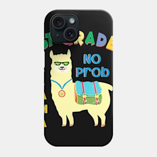 1st Grade No Prob-Llama Llama Tee, First Day Of School Gift Phone Case