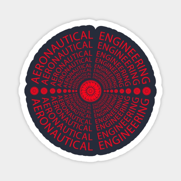 aeronautical engineering aerospace engineer Magnet by PrisDesign99