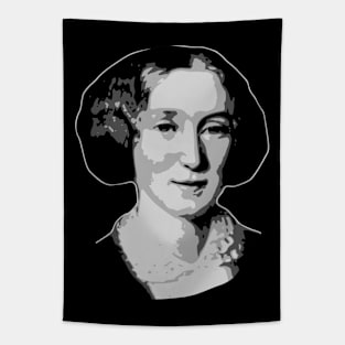 George Eliot Black and White Tapestry