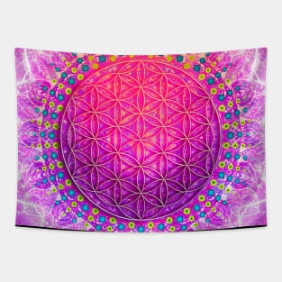 Flower Of Life Tapestry