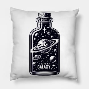 Galaxy in a Bottle Pillow