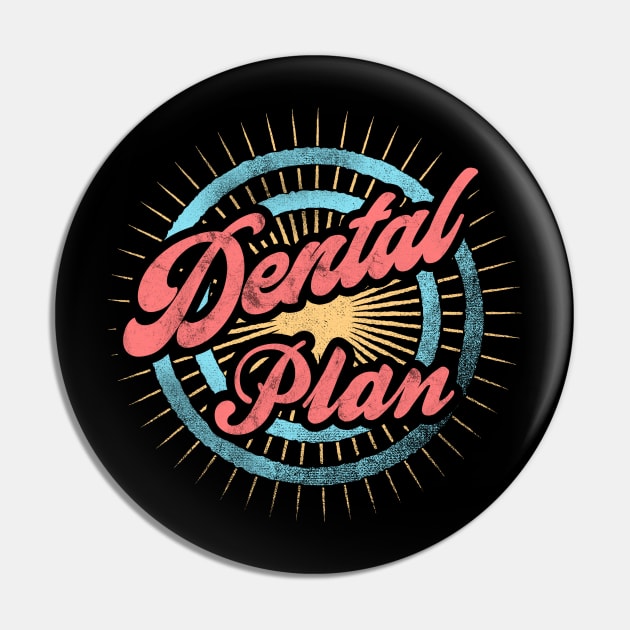 Simpsons Dental Plan Typography Pin by karutees