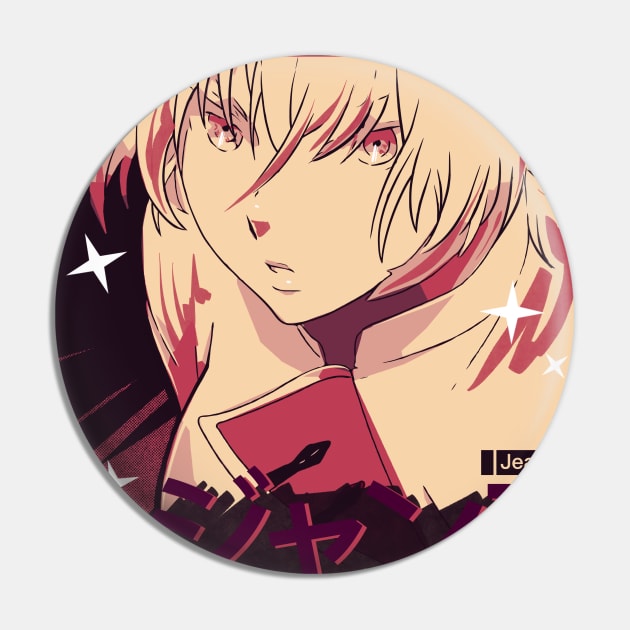 Jeanne Aesthetic Pin by kimikodesign