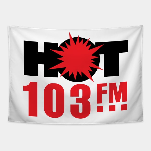 Hot 103.5 WQHT Radio Tapestry by Ranter2887