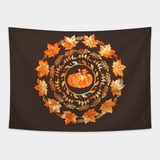 Thanksgiving Mandala Tapestry