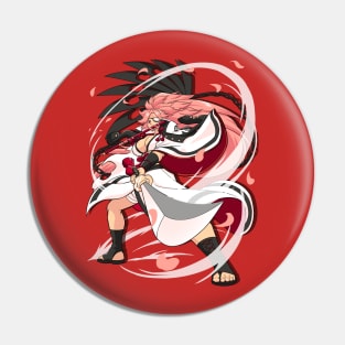 One Armed Samurai Pin