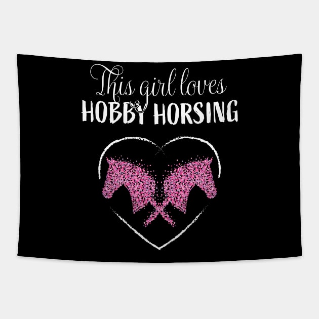 Hobby Horsing Hobby Horse Steckenhorse Tapestry by Kater Karl