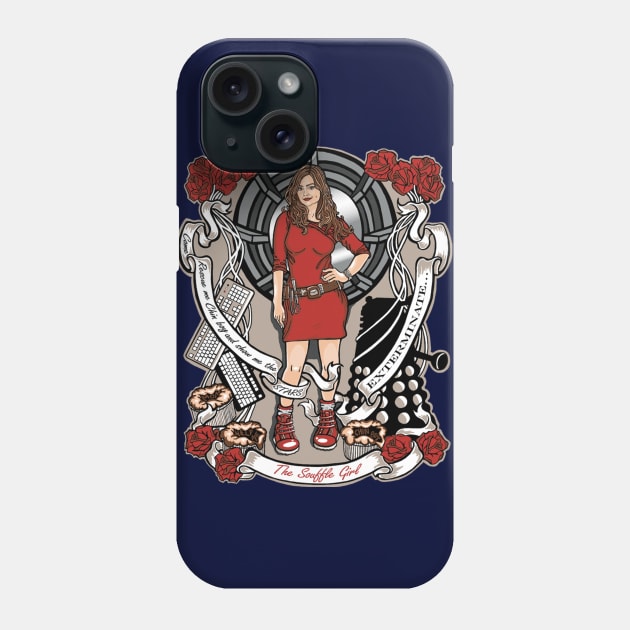 The Souffle Girl Phone Case by OfficeInk