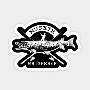Muskie Whisperer Funny Magnet