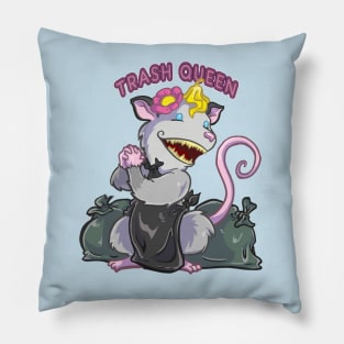 Trash Queen Pillow