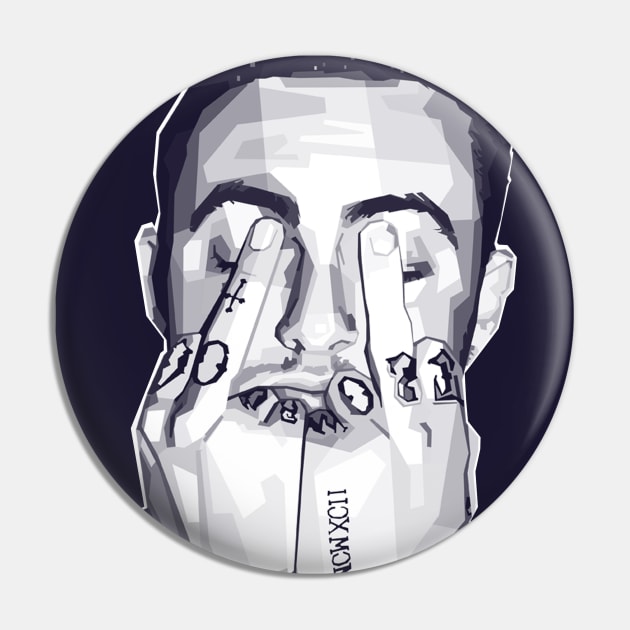 Rappers Pin by SiksisArt