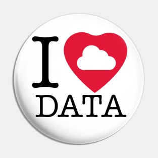 I Love Cloud Data Pin