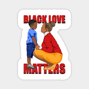 Black Love Matters Magnet