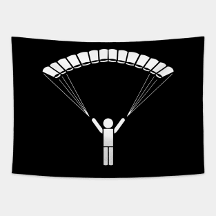 Mod.2 Paratrooper Skydiving Skydive Freefly Tapestry