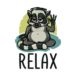 Lemur says Relax T-Shirt