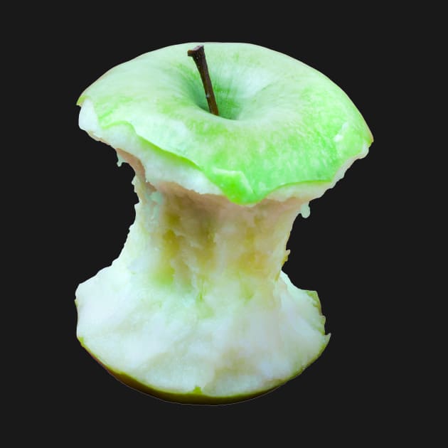 Green Apple Core. Apple Inside by funfun