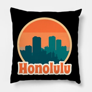 Vintage Honolulu Pillow