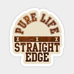 straight edge - pure life best Magnet