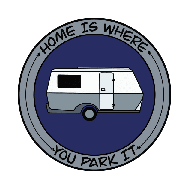 Home is Where You Park It Familia by EribaArt