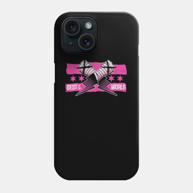 CM Punk Best In The World Pink Phone Case by ClarityMacaws