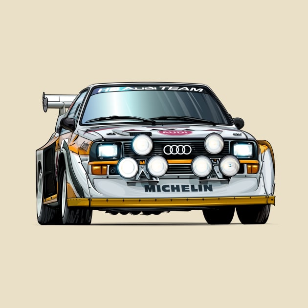 Sport S1 E2 Rally Group B by Mario Ramos Rally Art