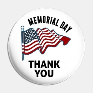 Memorial Day Pin