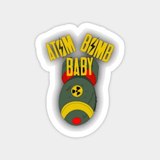 Atom Bomb Baby Fallout Mini Nuke Magnet