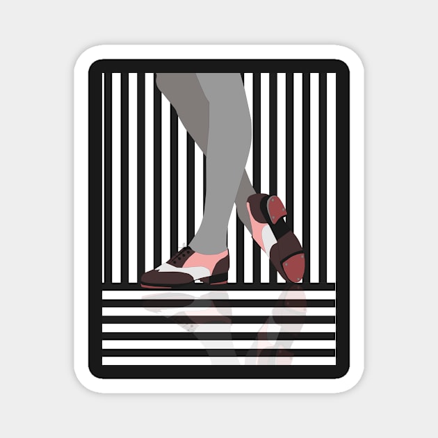 Tap Dance Tap Shoes Magnet by jrepkin