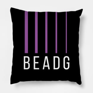 Bass Player Gift - BEADG 5 String - Purple Pillow