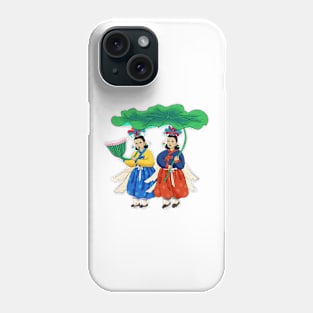 Minhwa: Taoist Fairy Sisters A-1 Type Phone Case