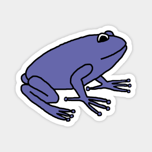 Very Peri Periwinkle Blue Frog Color of the Year 2022 Magnet