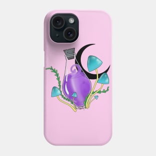 Mushroom potion bottle Phone Case