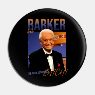 Bob Barker funny vintage style Pin